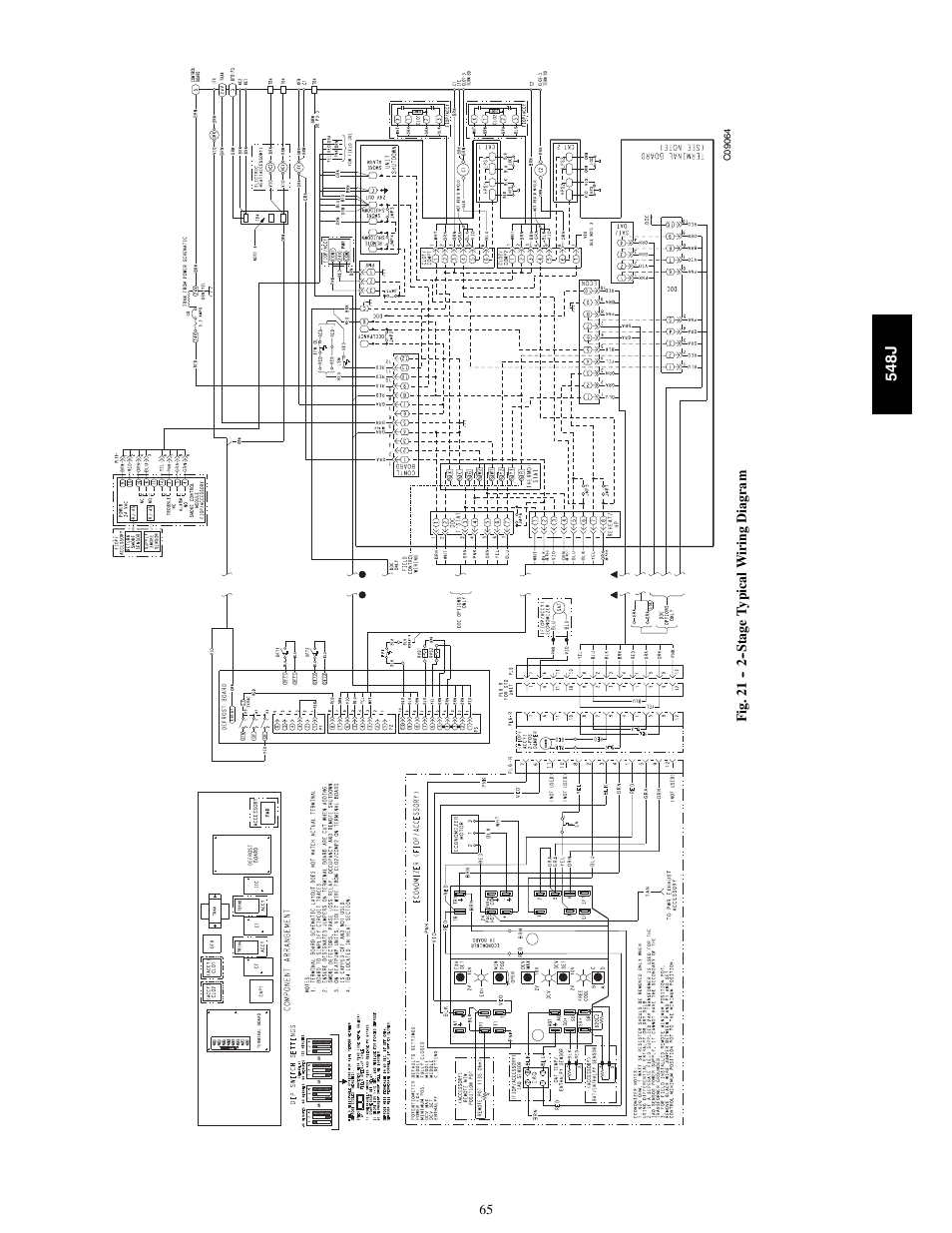 Bryant PACKAGED HEAT PUMP 548J User Manual | Page 65 / 76
