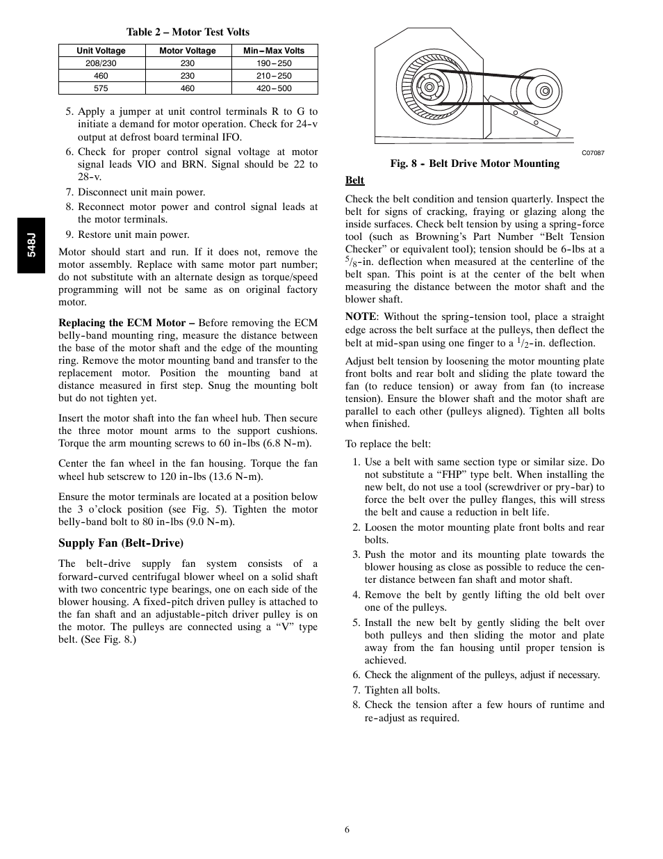 Bryant 548J User Manual | Page 6 / 100