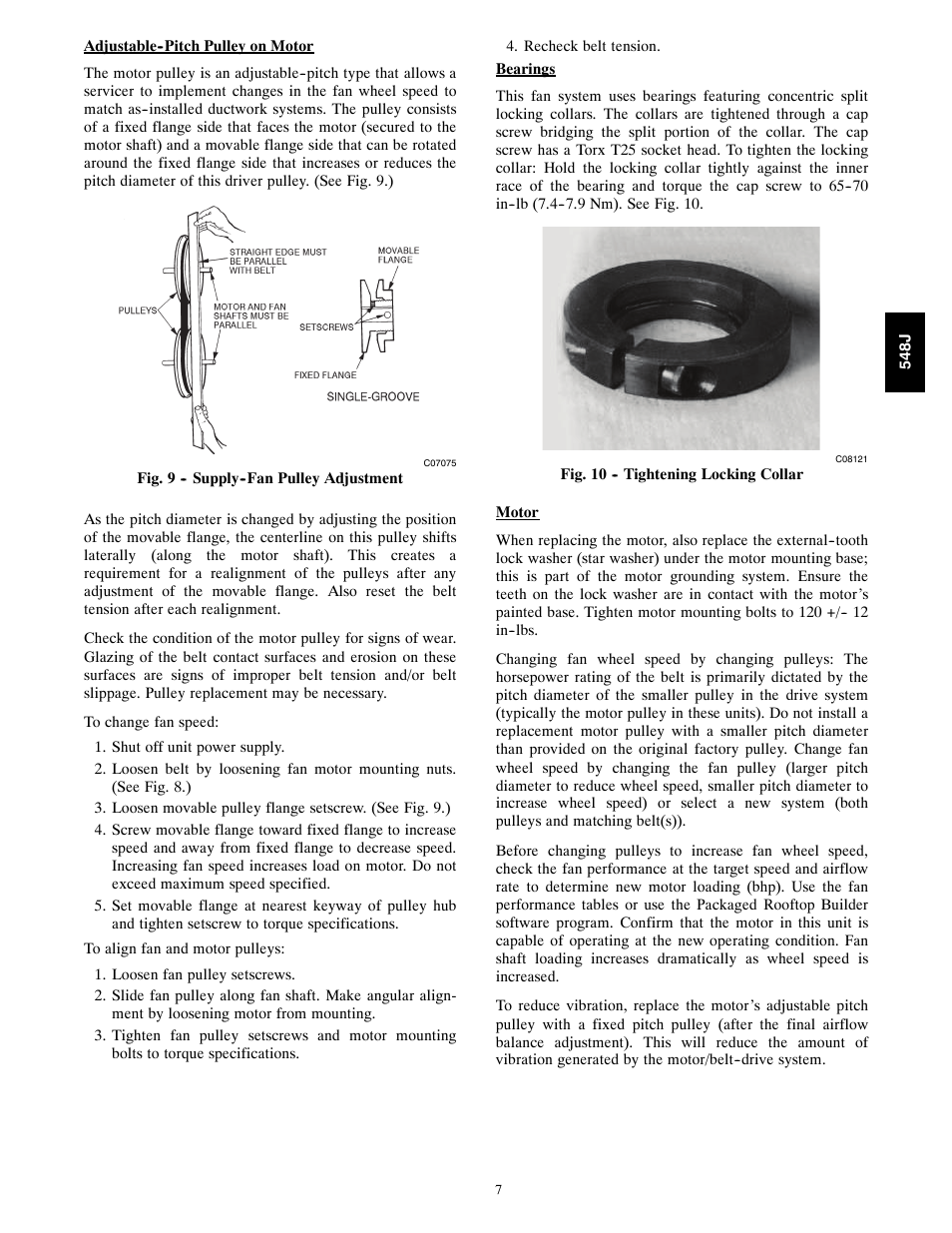 Bryant 548J User Manual | Page 7 / 100