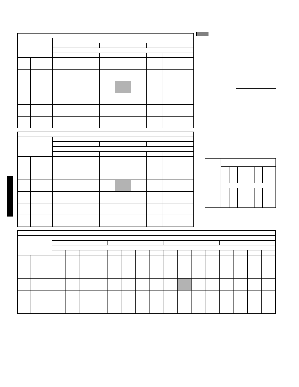 Cooling capacities | Bryant 549B User Manual | Page 82 / 170