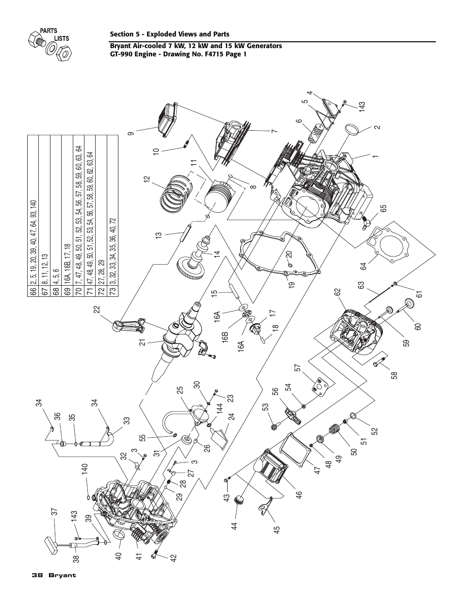 Bryant Automatic Standby Generator ASPAS1BBA007 User Manual | Page 40 / 52