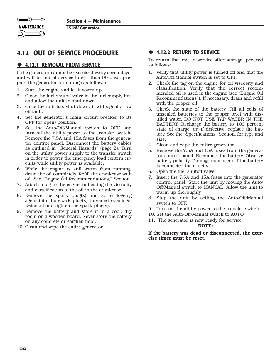 12 out of service procedure | Bryant ASPAX1BBA015 User Manual | Page 22 / 44