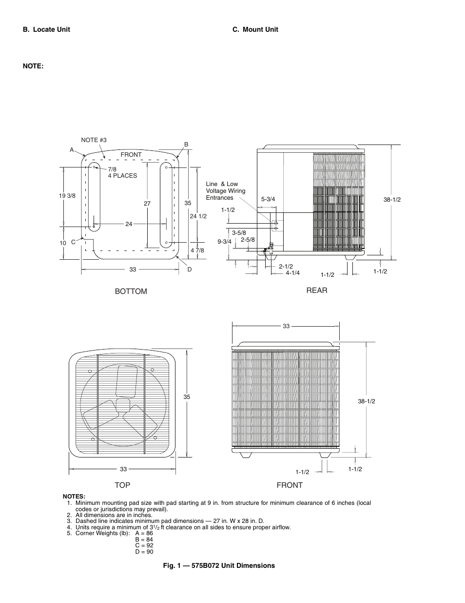 Bryant Air Coold Split System 575B User Manual | Page 2 / 28
