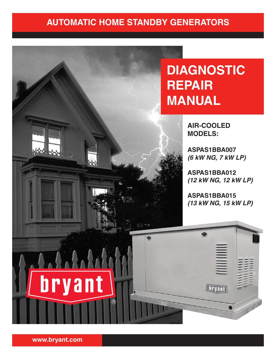 Bryant ASPAS1BBA015 User Manual | 144 pages