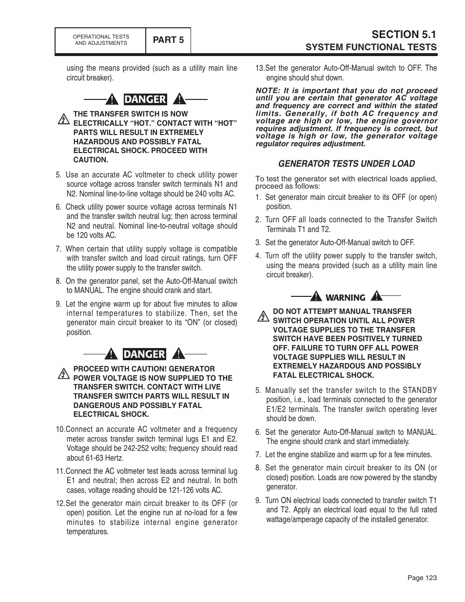 Danger | Bryant ASPAS1BBA015 User Manual | Page 123 / 144