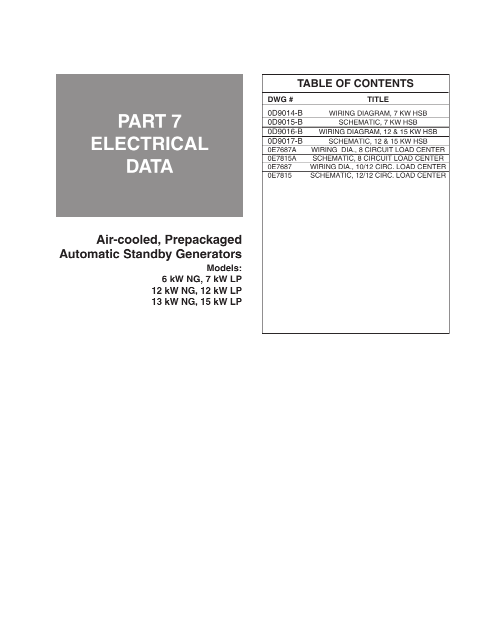 Part 7 electrical data | Bryant ASPAS1BBA015 User Manual | Page 129 / 144