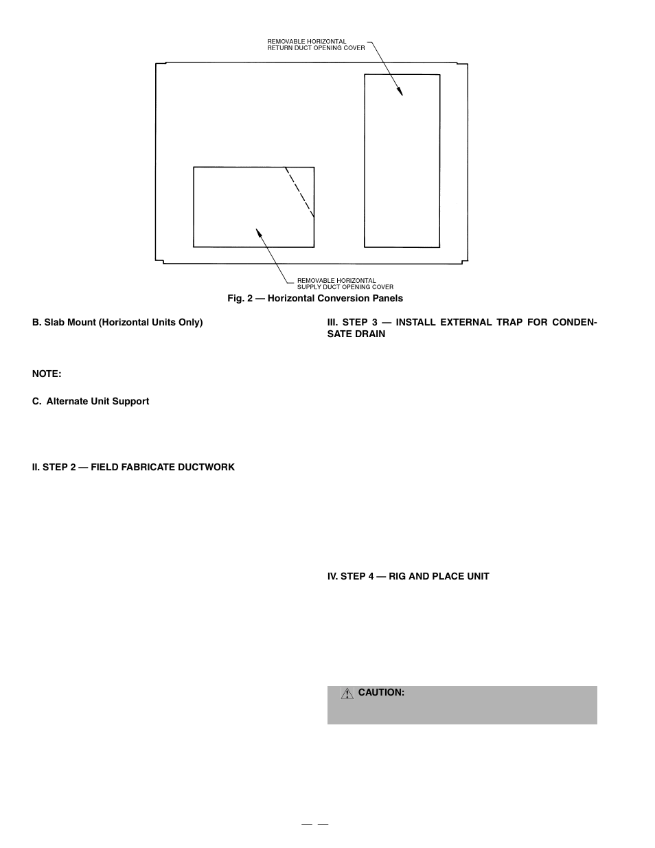 Bryant DURAPAC 580F User Manual | Page 4 / 52