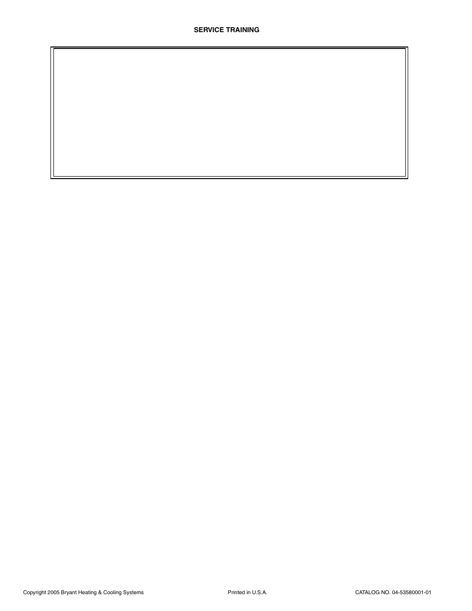 Bryant DURAPAC 580F User Manual | Page 50 / 52