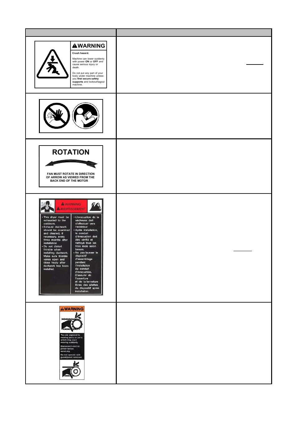 Rotation, Warning | B&C Technologies DI-325 Industrial User Manual | Page 4 / 102