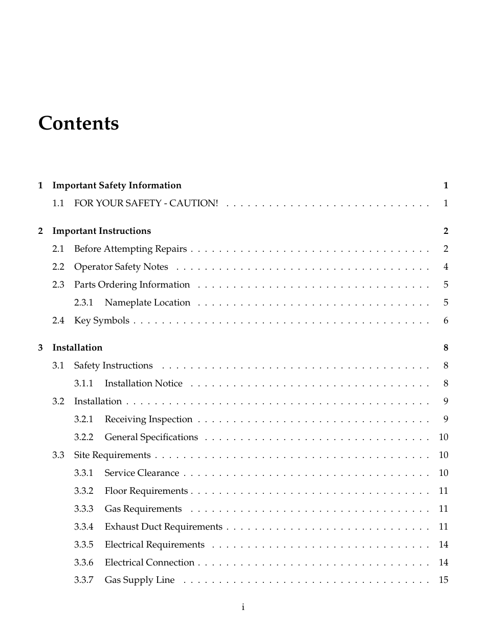B&C Technologies IS Series Commercial Ironer User Manual | Page 2 / 39