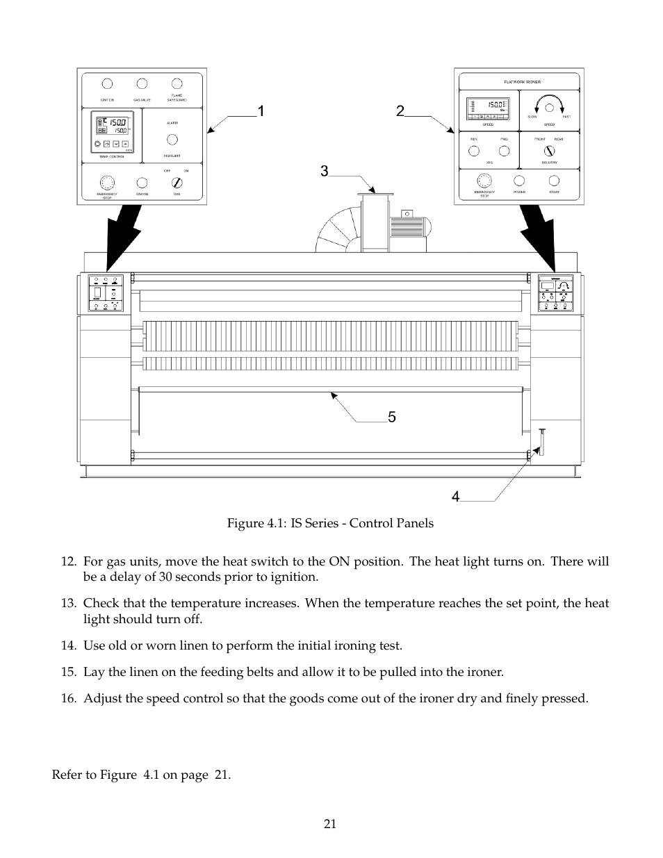 B&C Technologies IS Series Commercial Ironer User Manual | Page 24 / 39