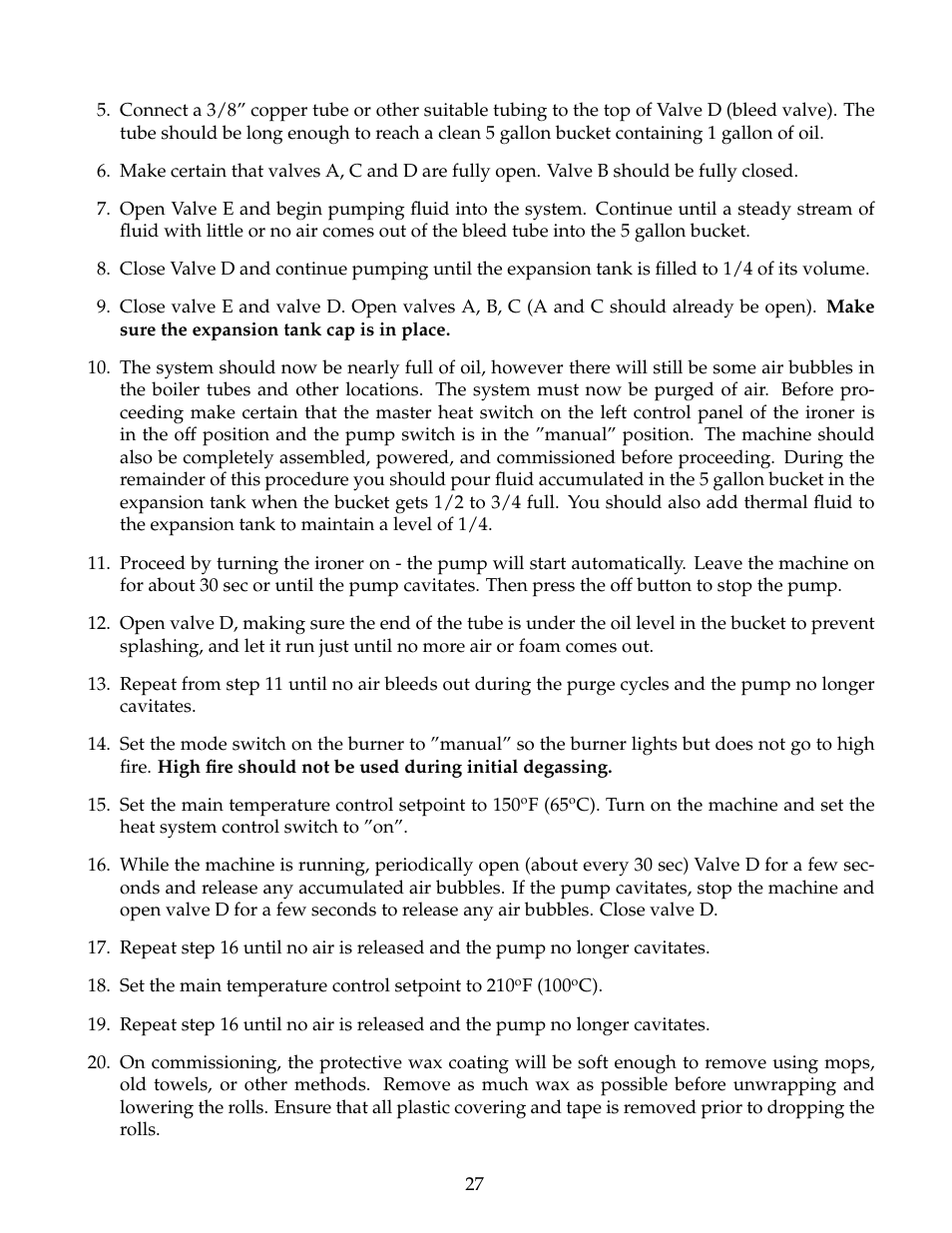 B&C Technologies IM Series Industrial Ironer User Manual | Page 37 / 157