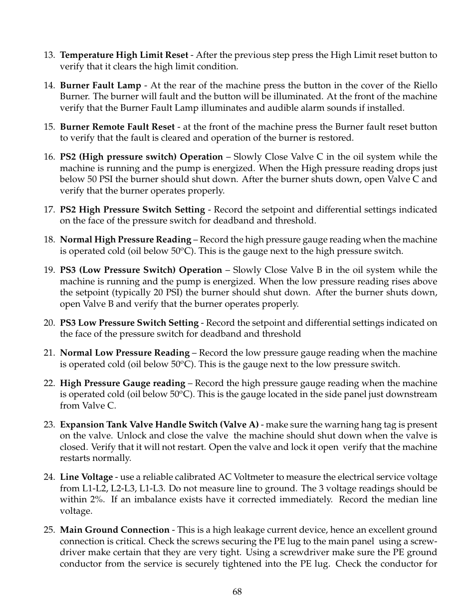 B&C Technologies IM Series Industrial Ironer User Manual | Page 78 / 157