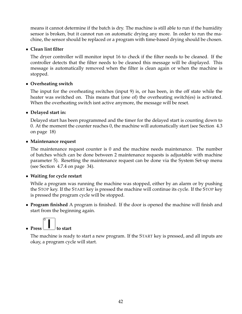 B&C Technologies M720 Dryer Control (DE, DP, DI Series) User Manual | Page 45 / 50