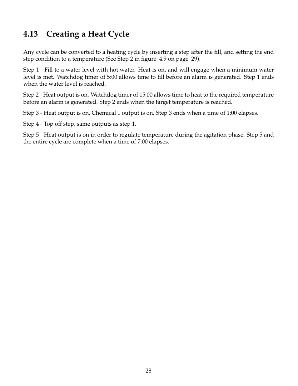 Creating a heat cycle, 13 creating a heat cycle | B&C Technologies EL-6 Windows User Manual | Page 31 / 44