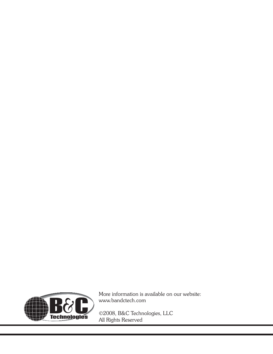 B&C Technologies EL-6 Windows User Manual | Page 44 / 44
