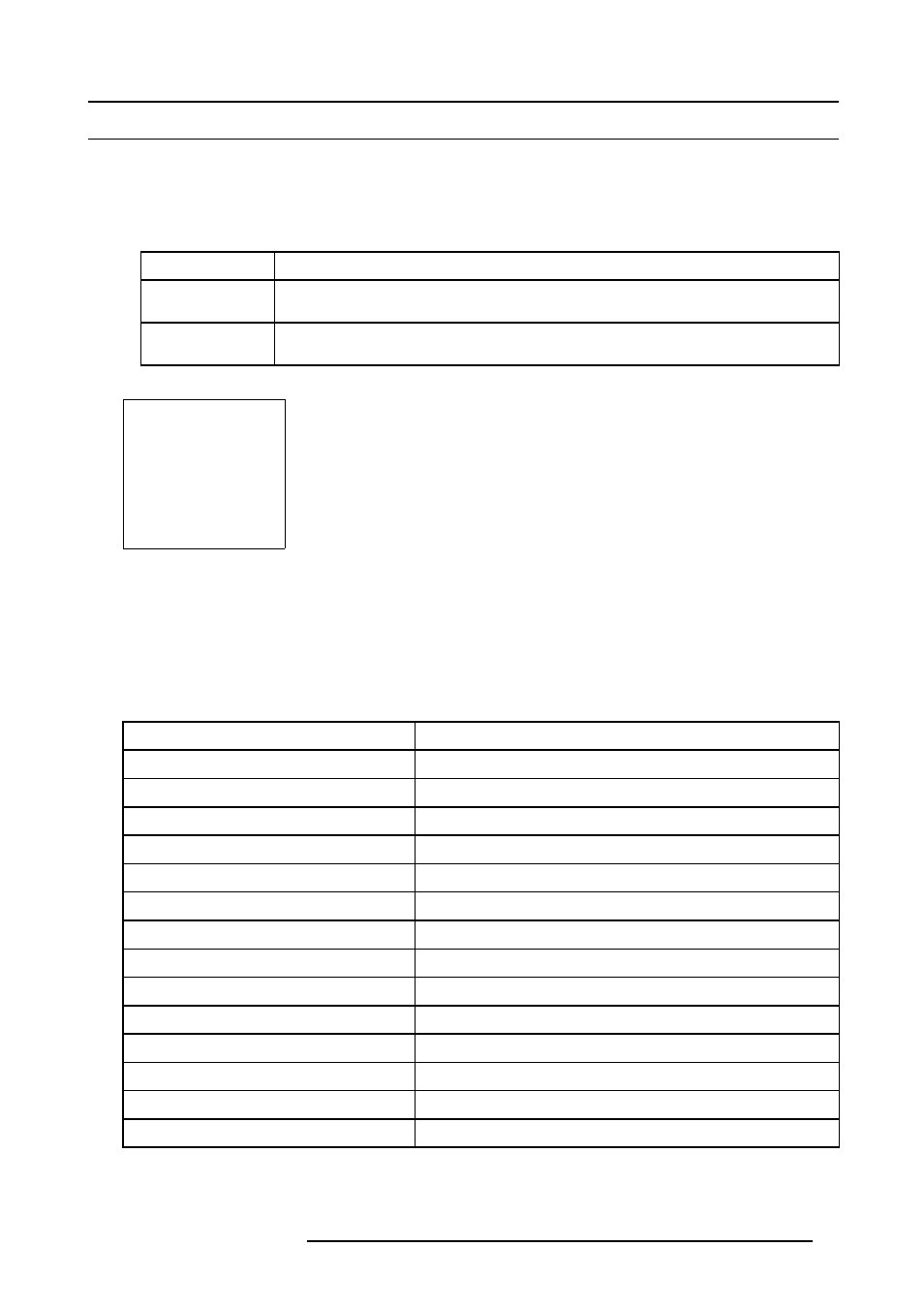 3 selecting setup pattern, Selecting setup pattern, Random access adjustment mode | How to select the setup pattern, When using the internal # pattern, Available factory preset frequencies | Barco CINE7 R9010050 User Manual | Page 55 / 115