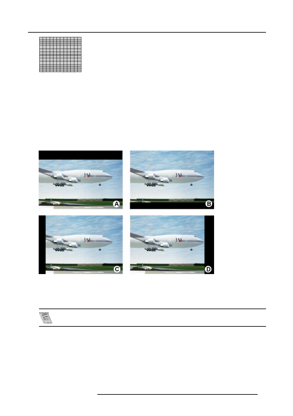 8 blanking adjustments, Blanking adjustments | Barco CINE7 R9010050 User Manual | Page 83 / 115