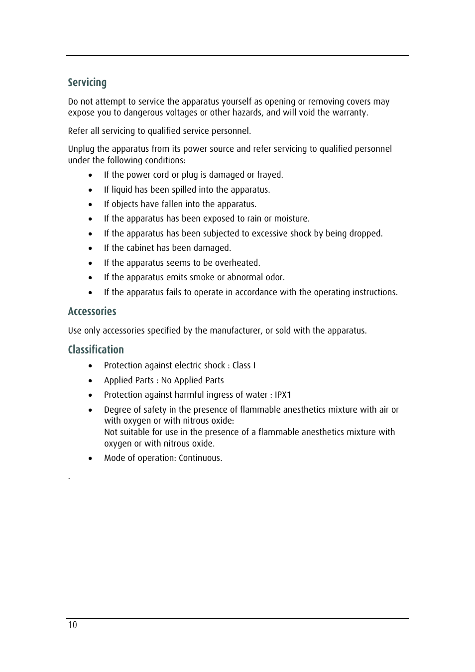 Barco MD-4221 User Manual | Page 10 / 48