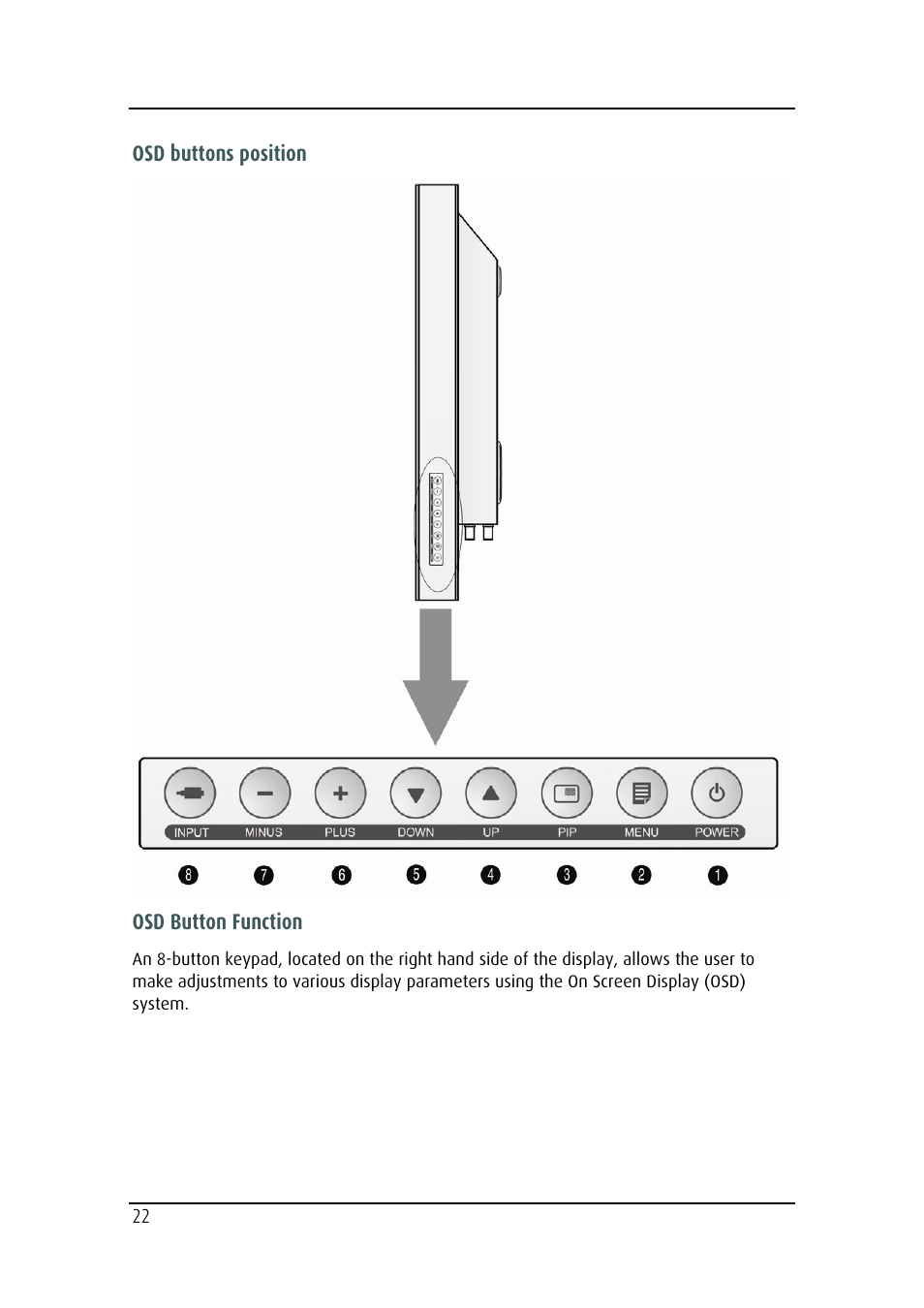 Barco MD-4221 User Manual | Page 22 / 48