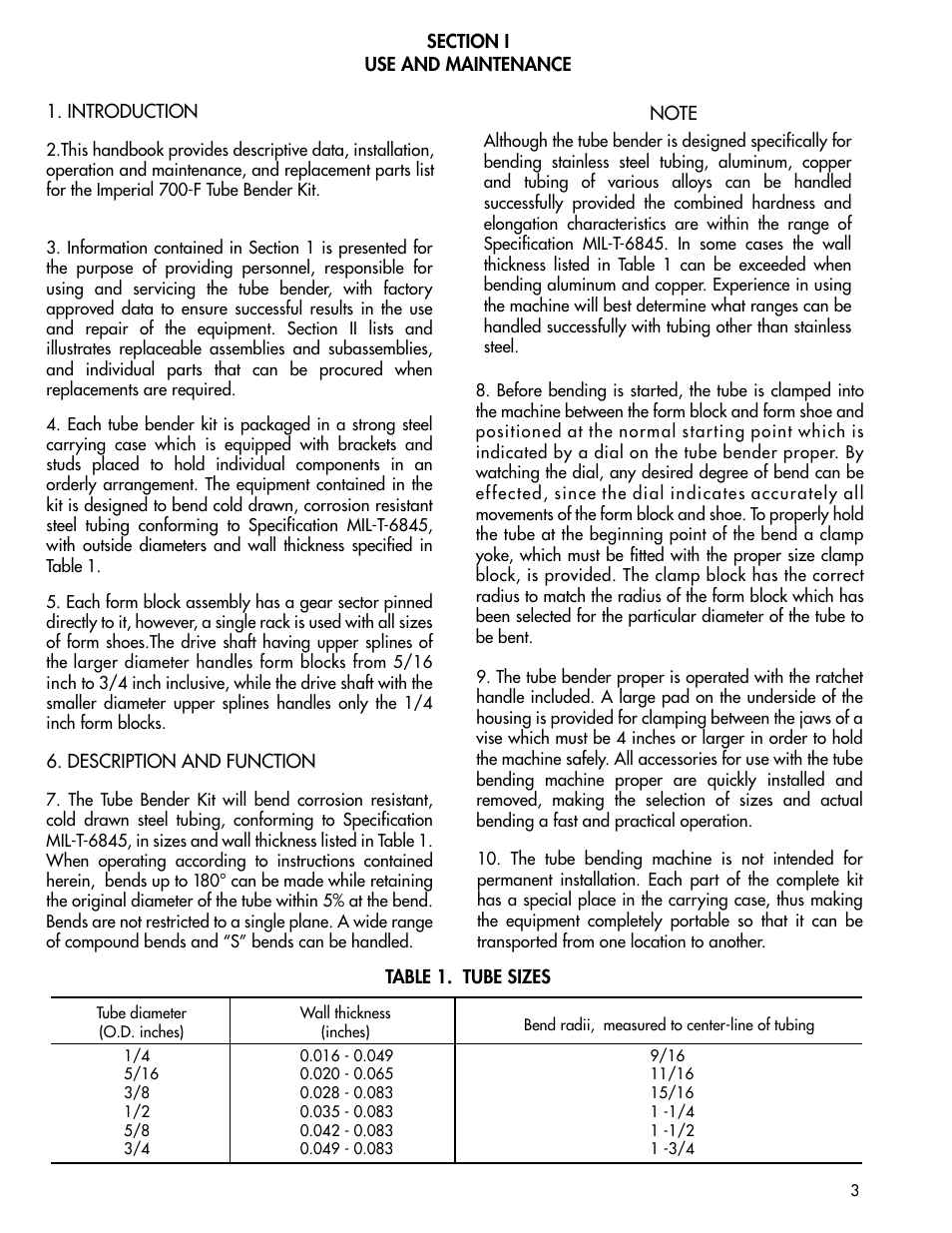 Imperial Tools 700-F User Manual | Page 3 / 12