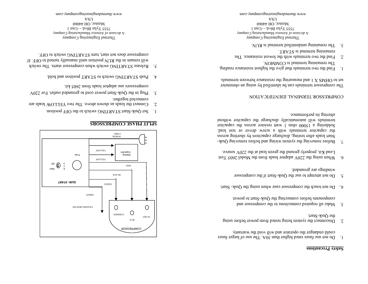Imperial Tools 2601 Quik Start Motor Starter User Manual | Page 2 / 2
