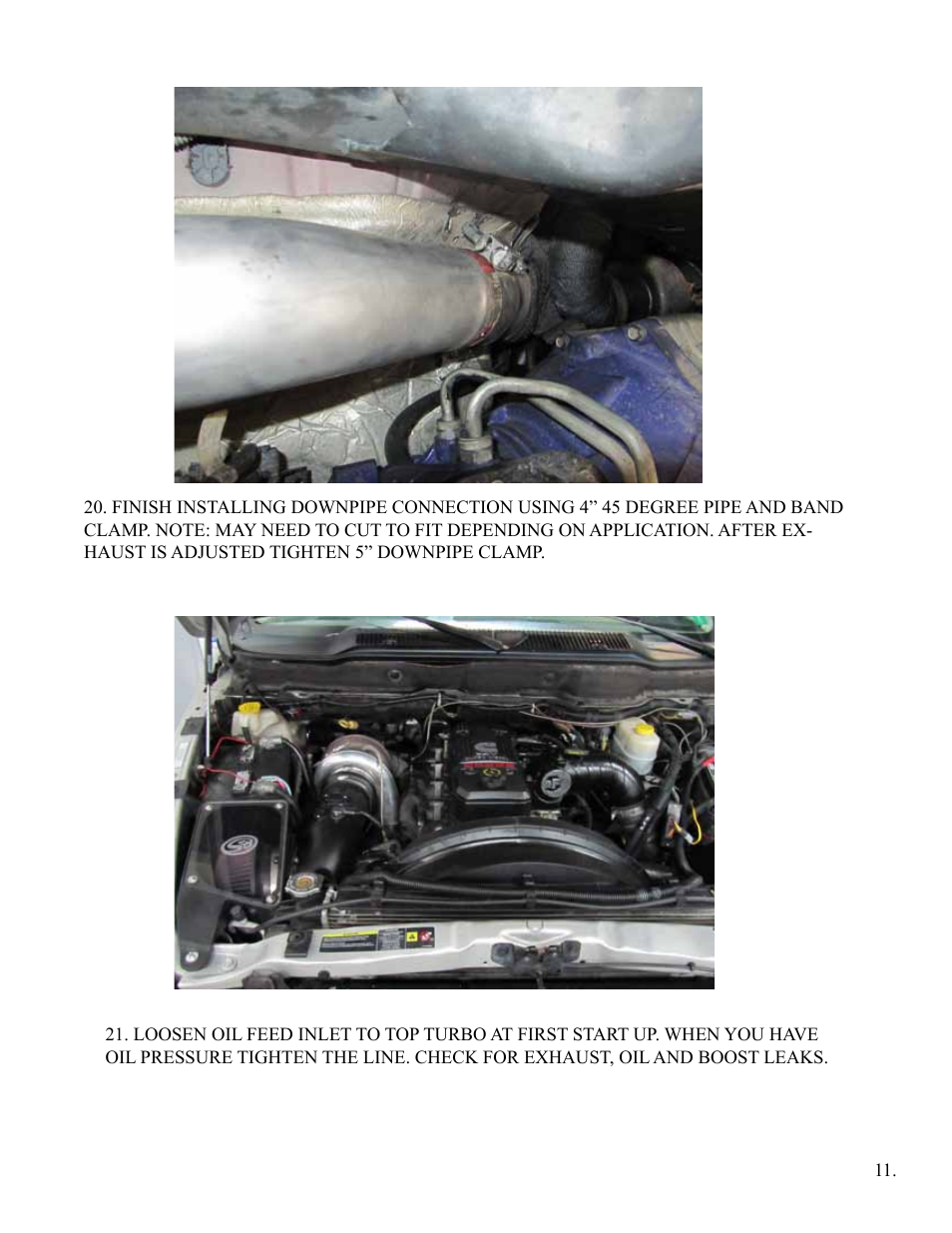 Industrial Injection 6.7L Dodge Cummins Compound Turbo User Manual | Page 12 / 12