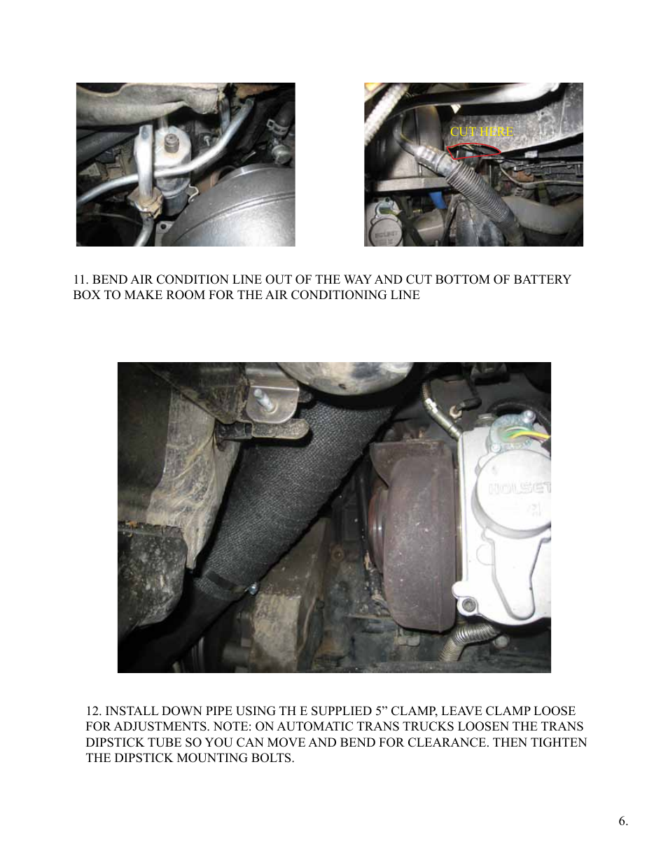 Industrial Injection 6.7L Dodge Cummins Compound Turbo User Manual | Page 7 / 12