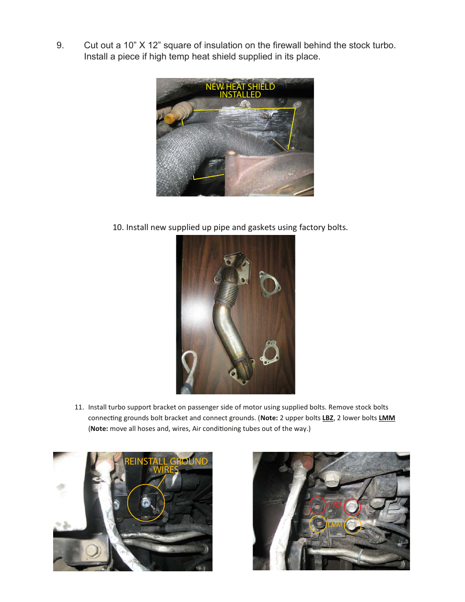 Industrial Injection LBZ/LMM Duramax Compound Turbo User Manual | Page 3 / 9
