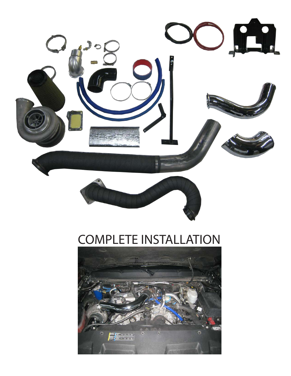 Industrial Injection LBZ/LMM Duramax Compound Turbo User Manual | Page 9 / 9