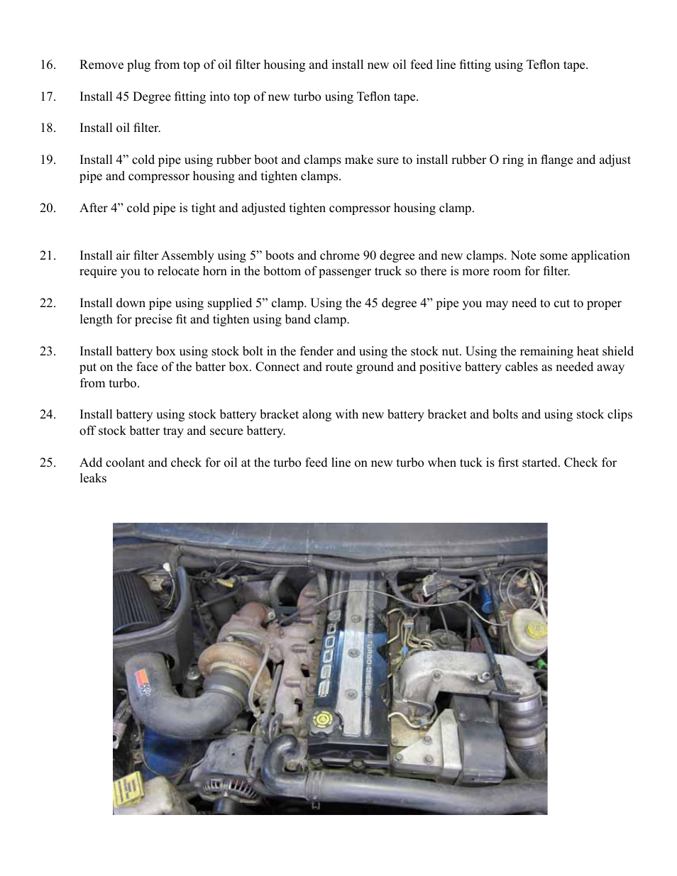 Industrial Injection 2nd Gen Dodge Cummins Compound Turbo User Manual | Page 4 / 20