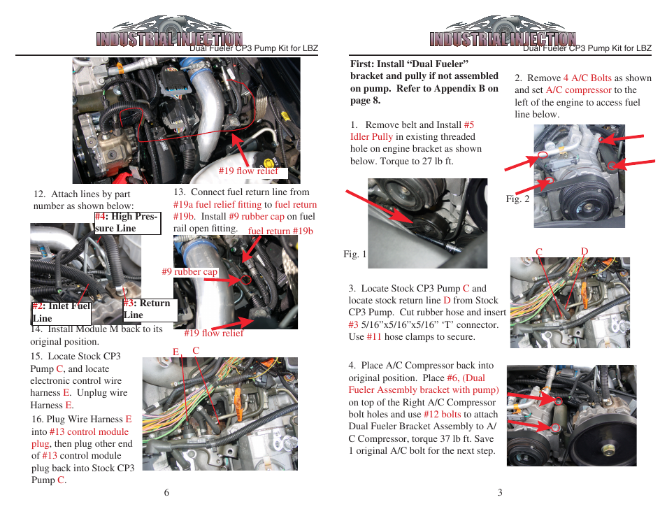 Industrial Injection LBZ Dual CP3 User Manual | Page 3 / 4