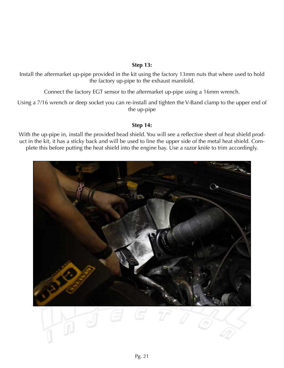Industrial Injection FORD 6.7L Compound Turbo User Manual | Page 21 / 48