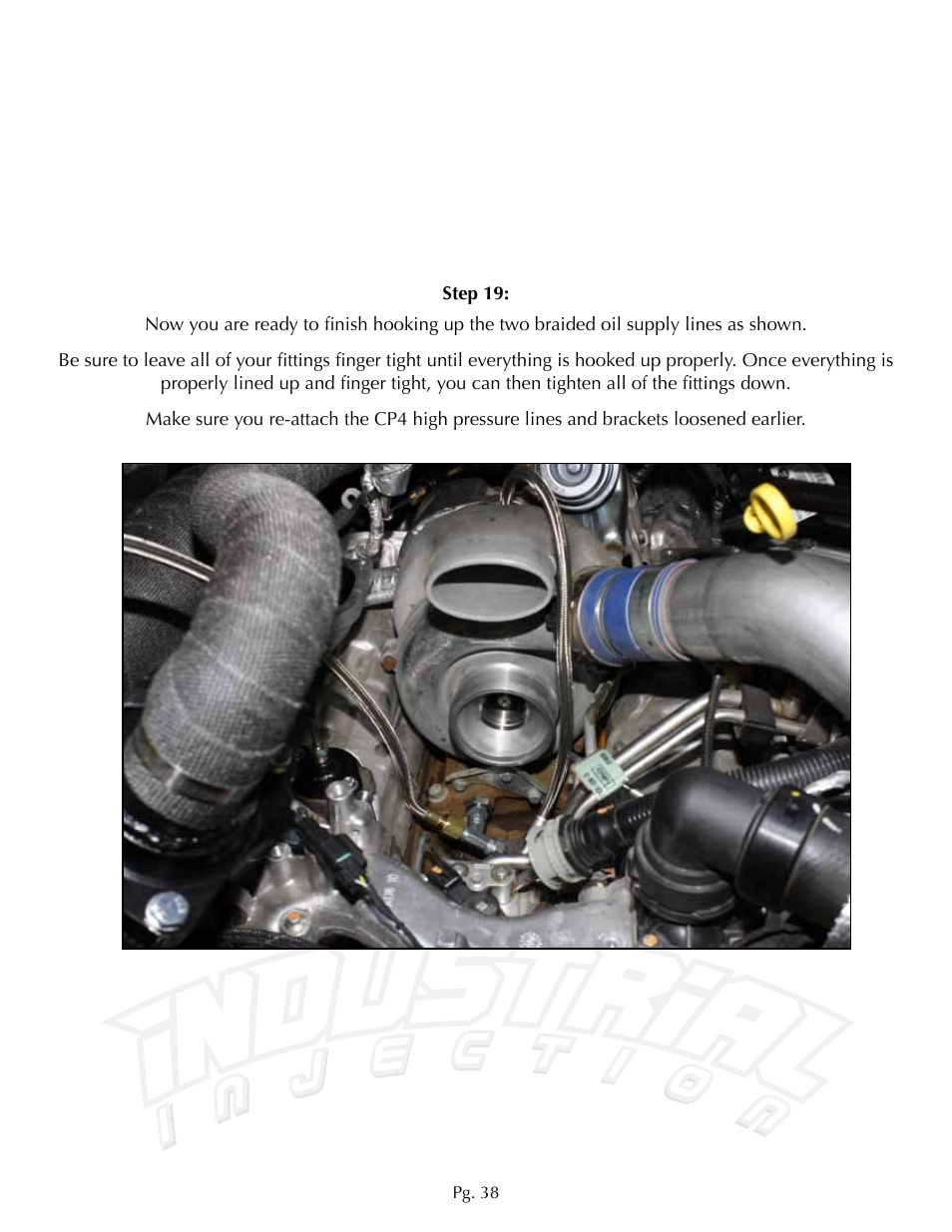 Industrial Injection FORD 6.7L Compound Turbo User Manual | Page 37 / 48