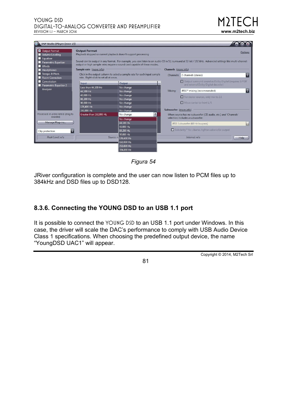 M2tech | M2TECH Young DSD User Manual | Page 81 / 88