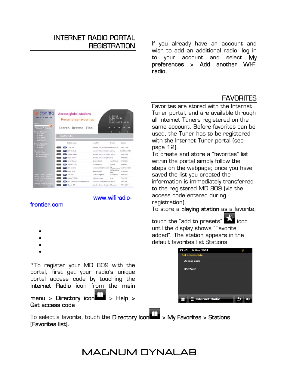 Magnum Dynalab MD-809T User Manual | Page 13 / 27