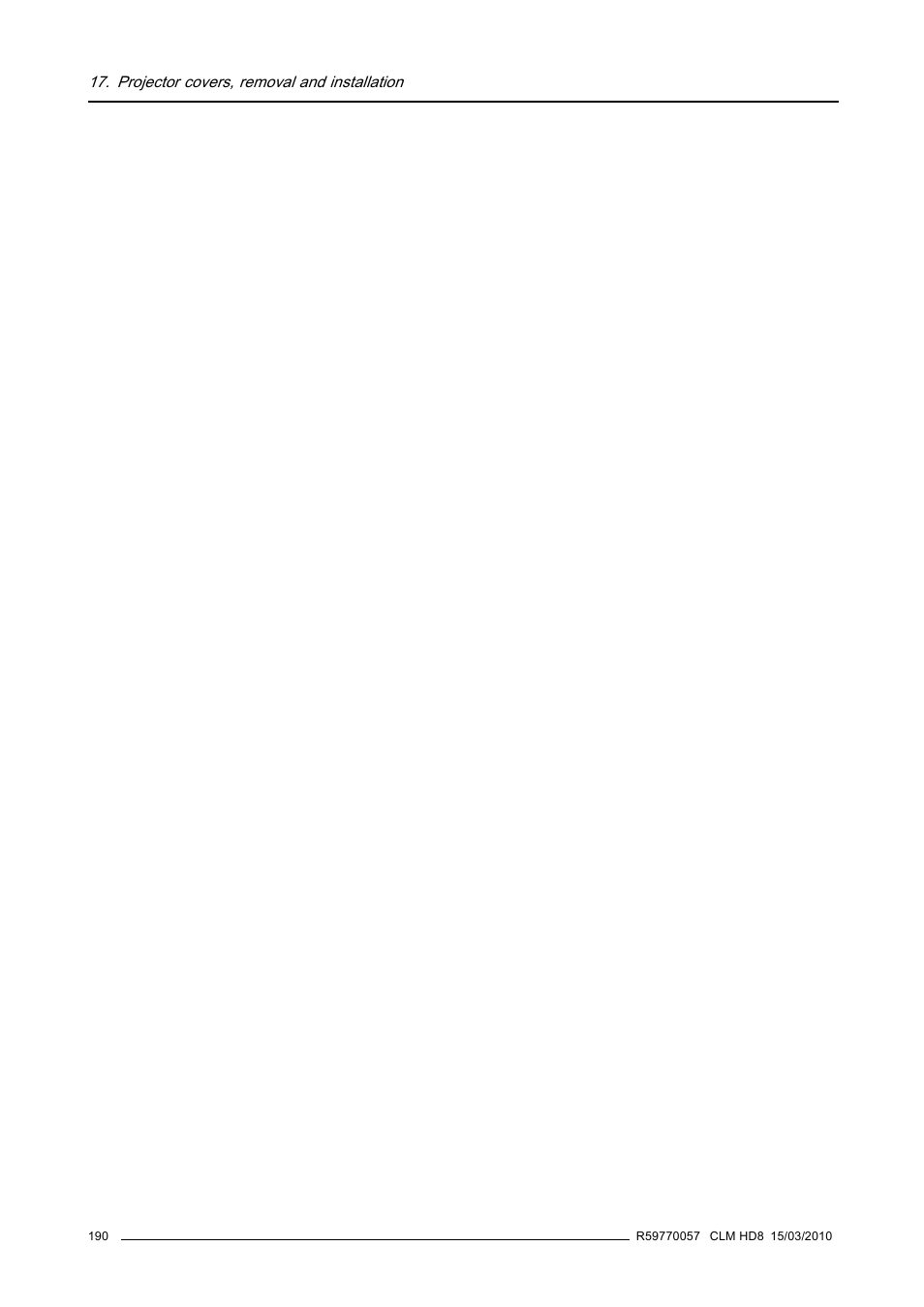 Barco CLM HD8 R9050130 User Manual | Page 194 / 231