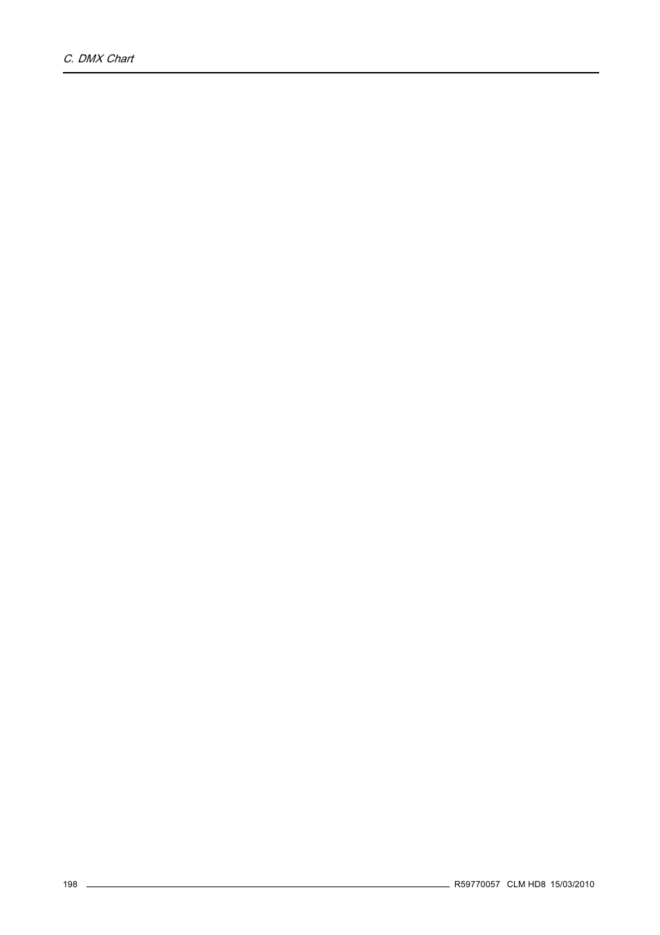 Barco CLM HD8 R9050130 User Manual | Page 202 / 231