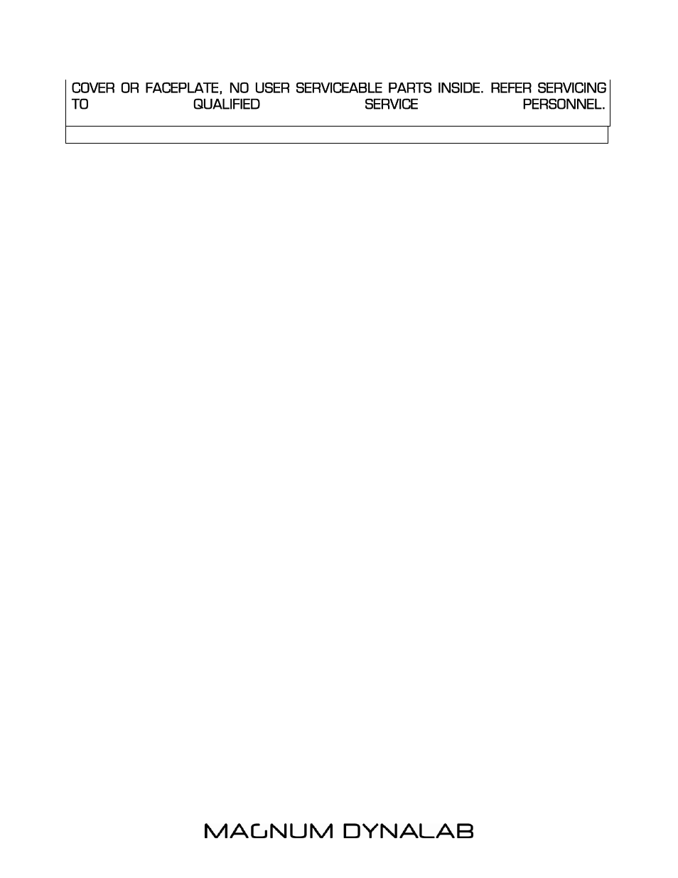 Magnum Dynalab MD-209 User Manual | Page 21 / 21