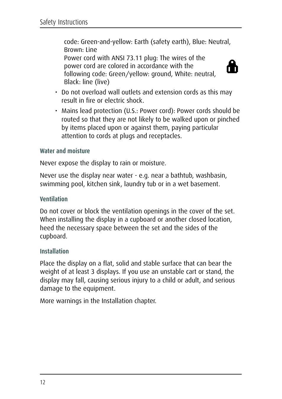 Barco CORONIS MFGD 3621 User Manual | Page 12 / 119
