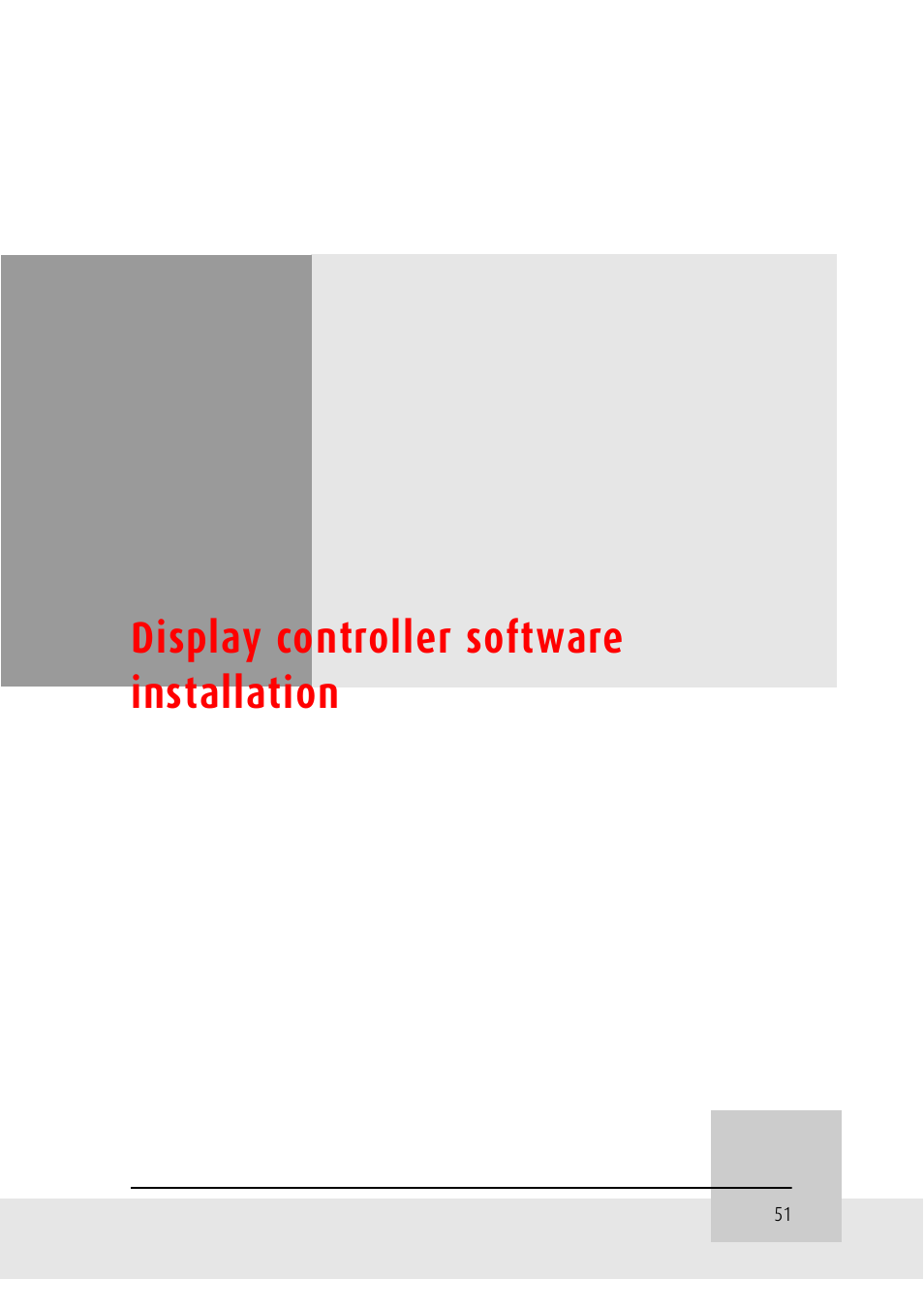 Display controller software installation | Barco CORONIS MFGD 3621 User Manual | Page 51 / 119