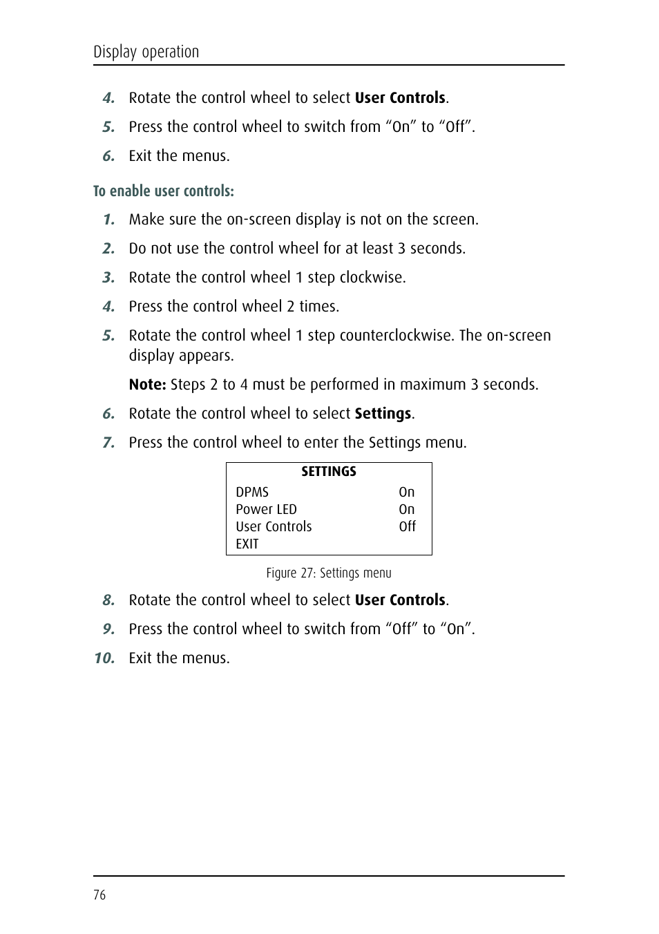 Barco CORONIS MFGD 3621 User Manual | Page 76 / 119