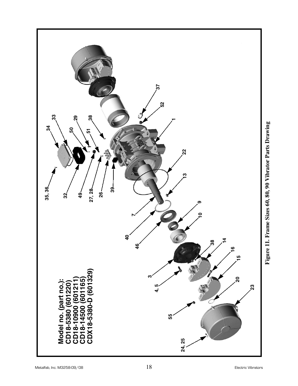 Metalfab Industrial Electric Vibrator User Manual | Page 22 / 26