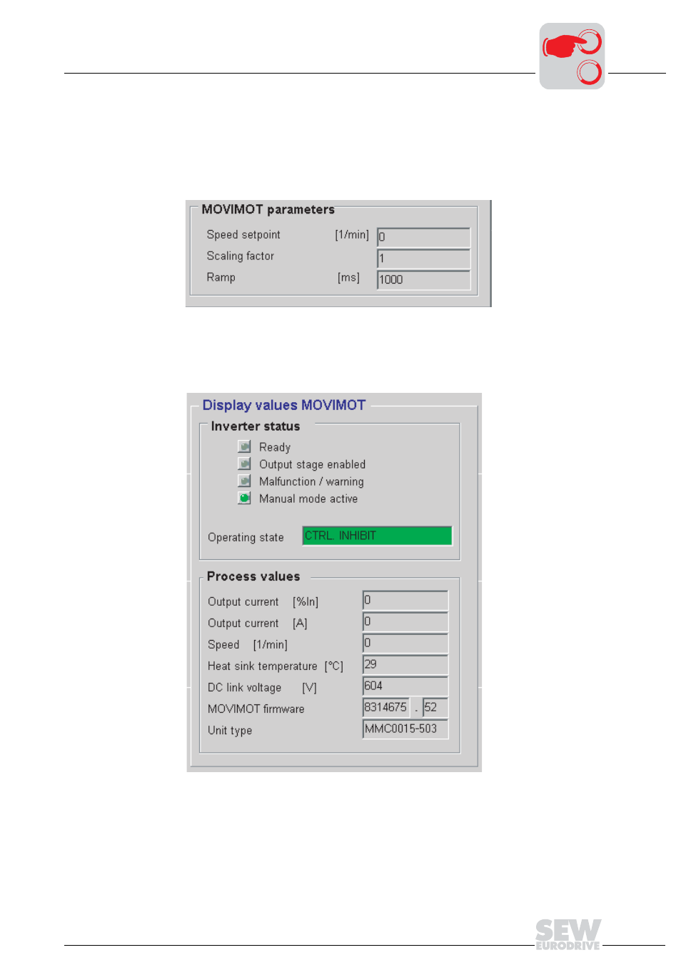 Metalfab SEW Eurodrive MOVIMOT MM..C User Manual | Page 113 / 168