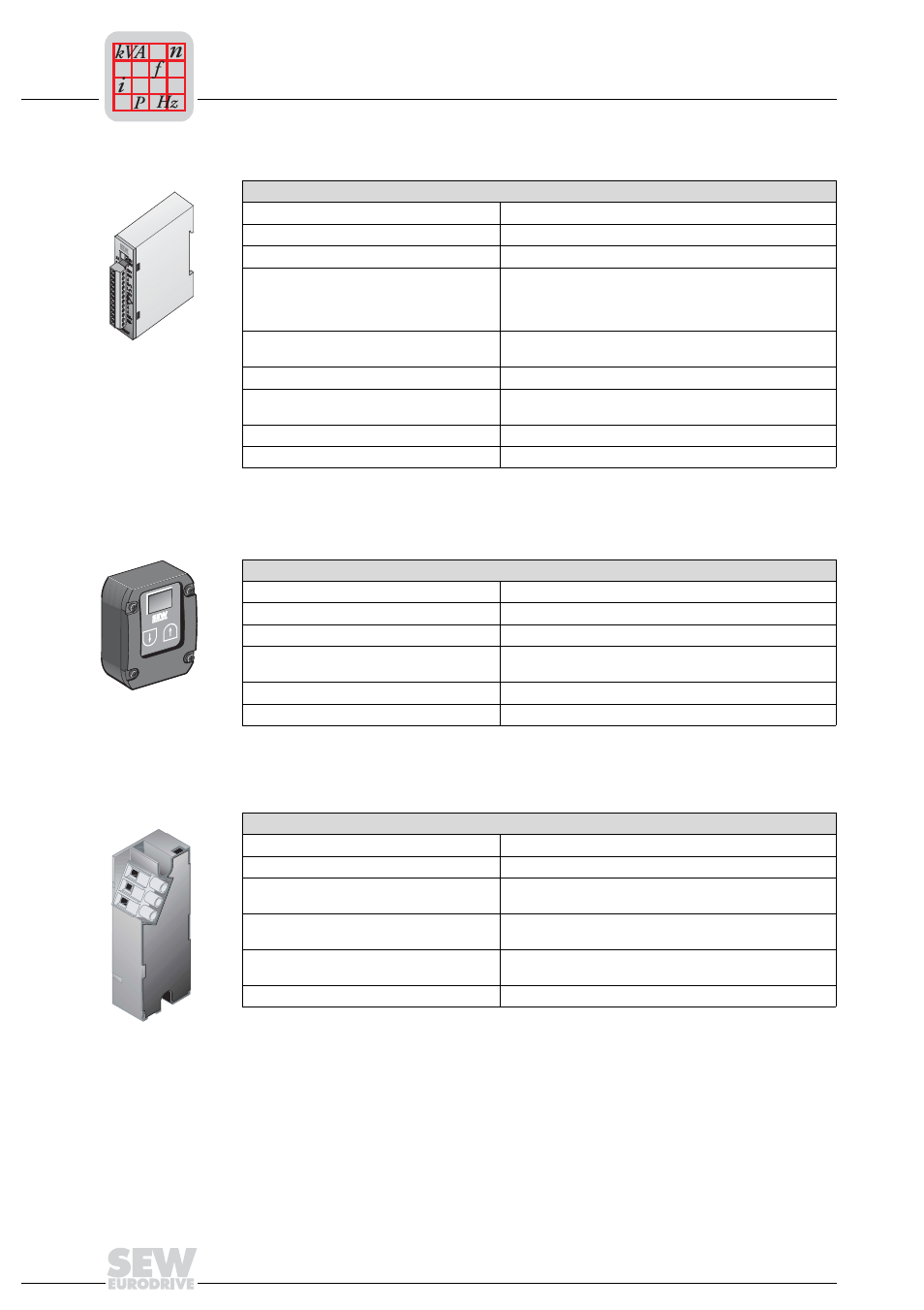 Mwa21a, Mdg11a, Bgm brake rectifier | Metalfab SEW Eurodrive MOVIMOT MM..C User Manual | Page 152 / 168