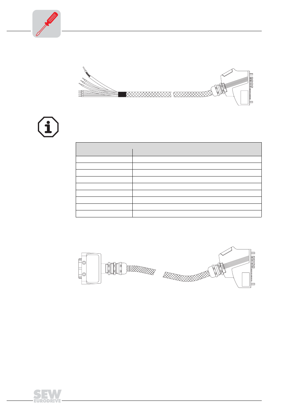 Hybrid cable design a, Ge 48 | Metalfab SEW Eurodrive MOVIMOT MM..C User Manual | Page 48 / 168
