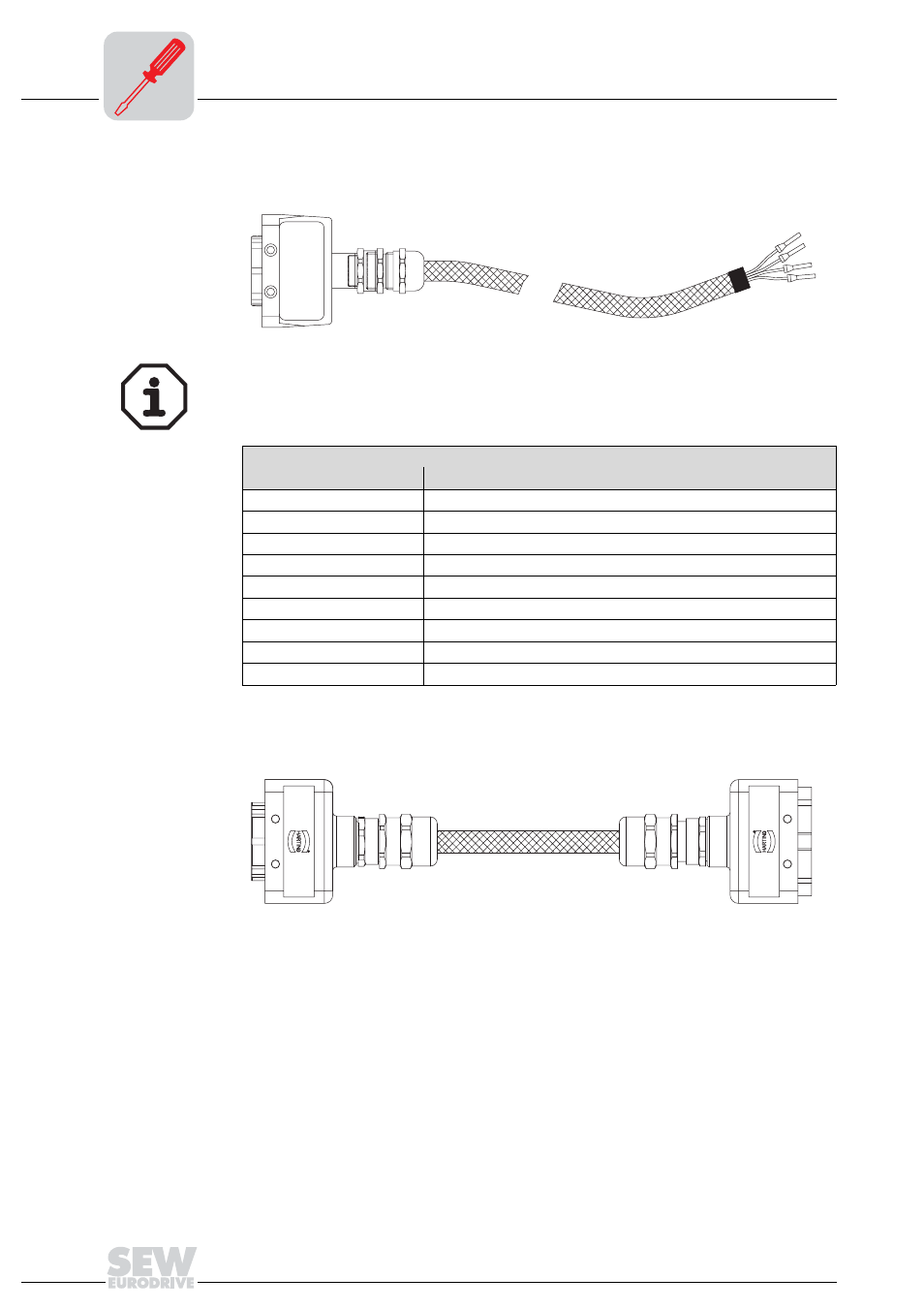 Hybrid cable design b | Metalfab SEW Eurodrive MOVIMOT MM..C User Manual | Page 50 / 168