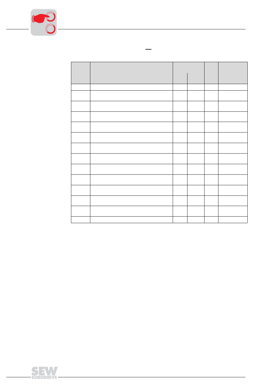 5 selectable special functions mm..c-503-00, Overview of selectable special functions, Selectable special functions mm..c-503-00 | Metalfab SEW Eurodrive MOVIMOT MM..C User Manual | Page 58 / 168