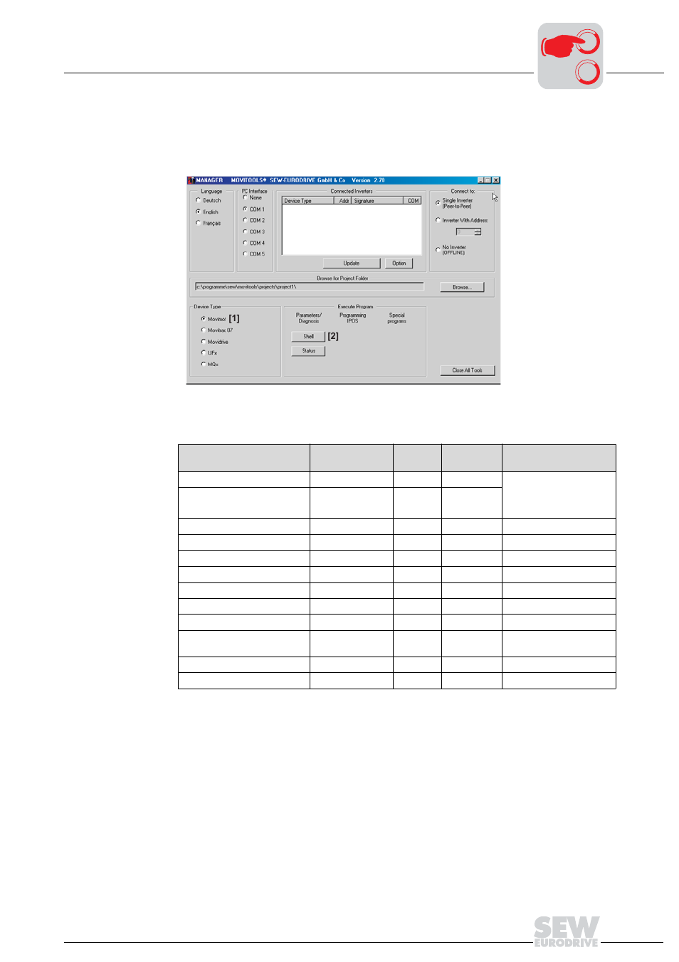 Metalfab SEW Eurodrive MOVIMOT MM..C User Manual | Page 63 / 168