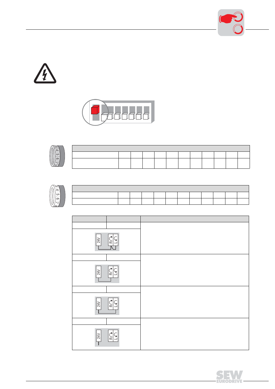 7 startup with options mbg11a or mlg11a, Startup with options mbg11a or mlg11a | Metalfab SEW Eurodrive MOVIMOT MM..C User Manual | Page 79 / 168